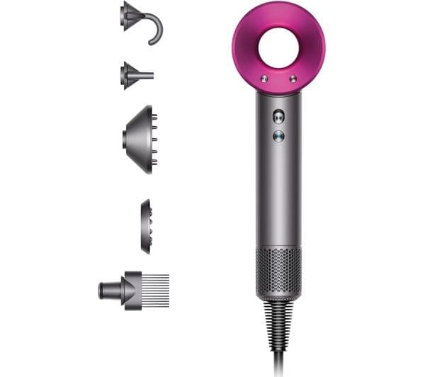 Dyson HD07 Supersonic Hair Dryer Iron & Fuchsia