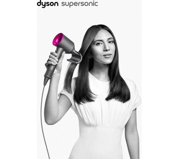 Dyson HD07 Supersonic Hair Dryer Iron & Fuchsia - Image 7