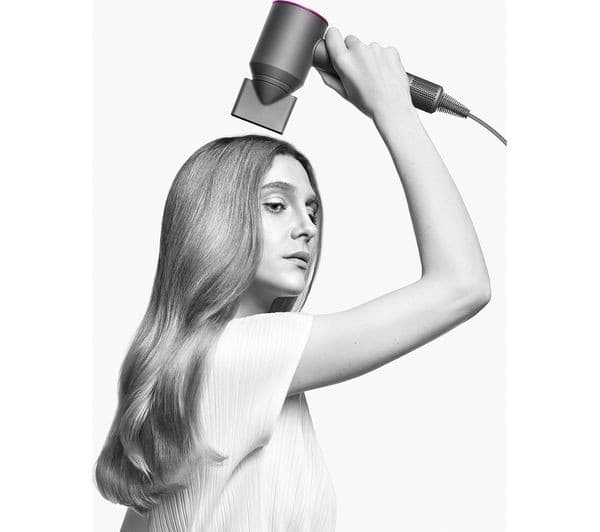Dyson HD07 Supersonic Hair Dryer Iron & Fuchsia - Image 8