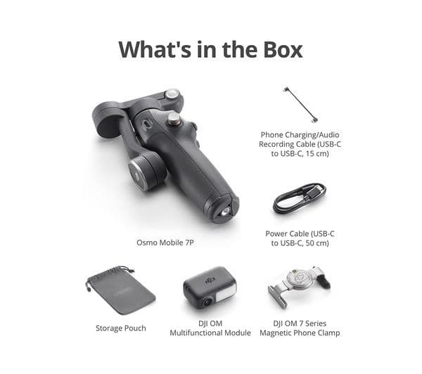 DJI Osmo Mobile 7P Gimbal Silver/Grey - Image 2