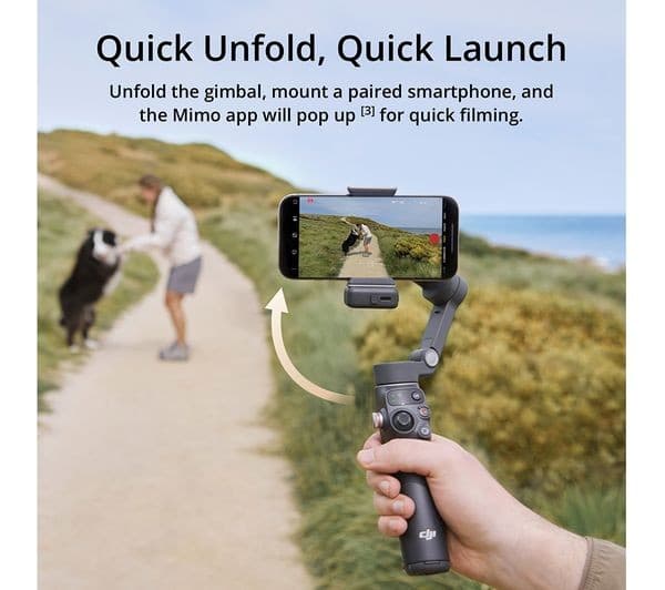 DJI Osmo Mobile 7P Gimbal Silver/Grey - Image 4