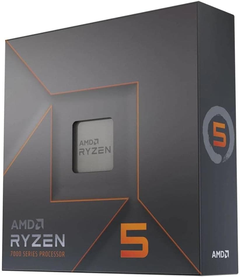 AMD Ryzen 5 7600X 6 Cores 12 Threads, Up to 5.3GHz, 38MB Cache, AM5, Radeon Graphics, 105W, No Cooler - Image 1