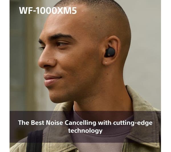 Sony WF-1000XM5 Wireless Earbuds Black - Image 5