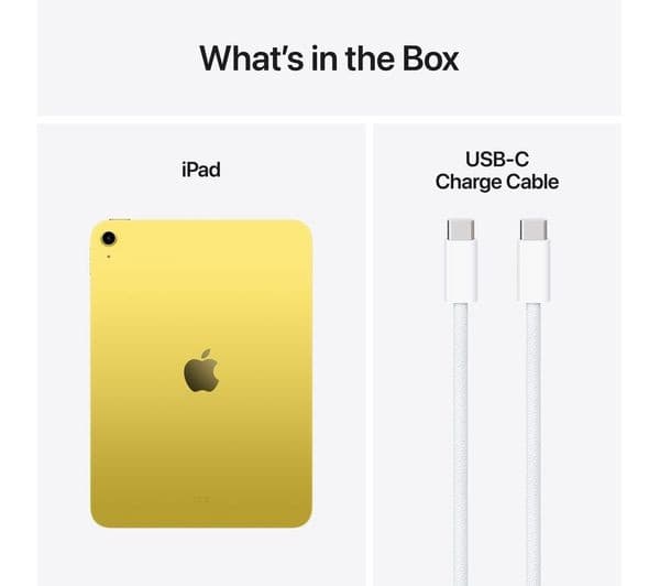 Apple iPad 11" (2025) 128GB Yellow - Image 8