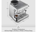 Sage BES980 The Oracle Coffee Machine Brushed Stainless Steel thumbnail 4