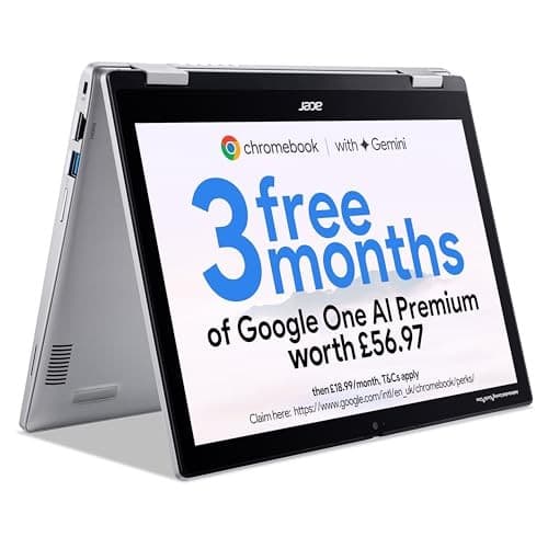 Acer Chromebook Spin 312 Intel N100 4GB 64GB Silver - Image 8