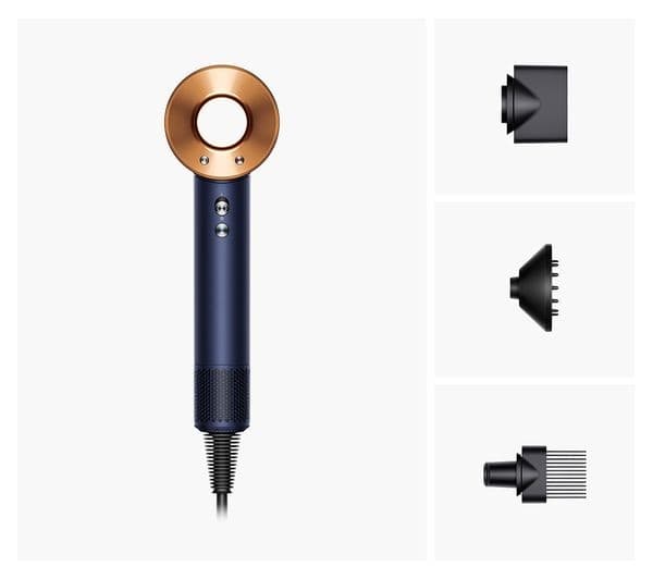 Dyson Supersonic Curly & Coily Hair Dryer Prussian Blue & Rich Copper - Image 9