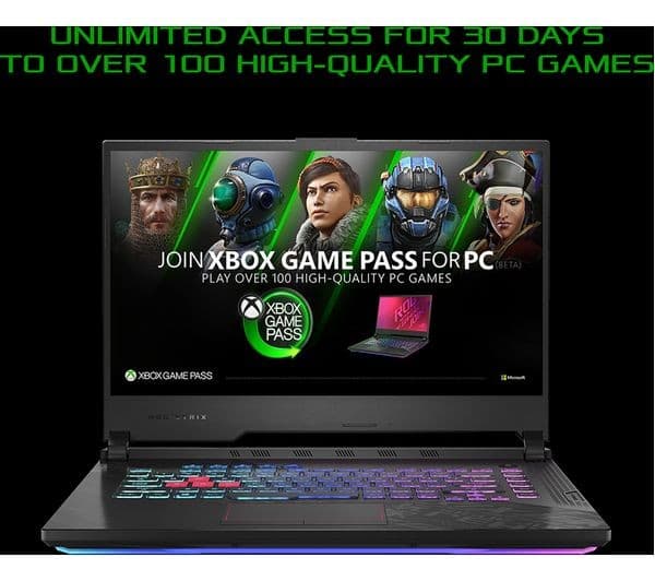 Asus ROG Strix G15 i7-10750H RTX 2060 16GB 512GB Black - Image 5