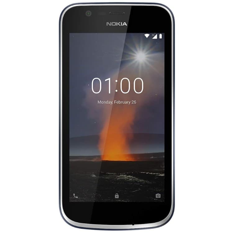 Nokia 1 Smartphone 4G Dual SIM, Android Go Edition - Dark Blue