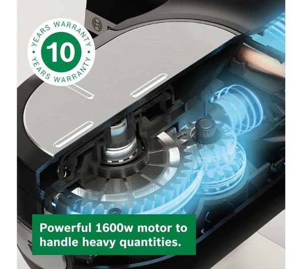 Bosch Series 6 MUMS6ZM00G Stand Mixer Black & Silver - Image 5