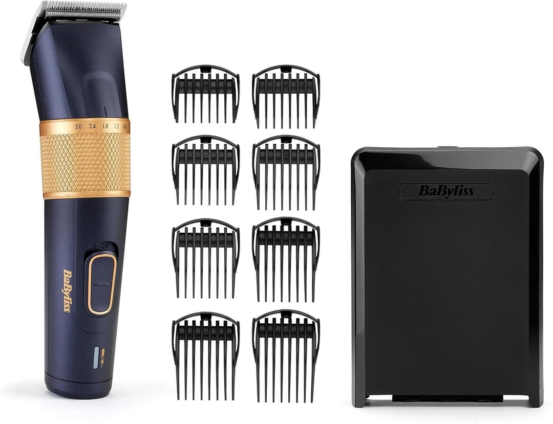 BaByliss E986E Hair Clipper Blue/Gold - Image 1
