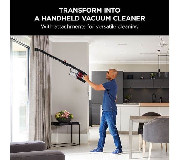 Shark IZ300UKT Cordless Vacuum Black & Red - Image 6