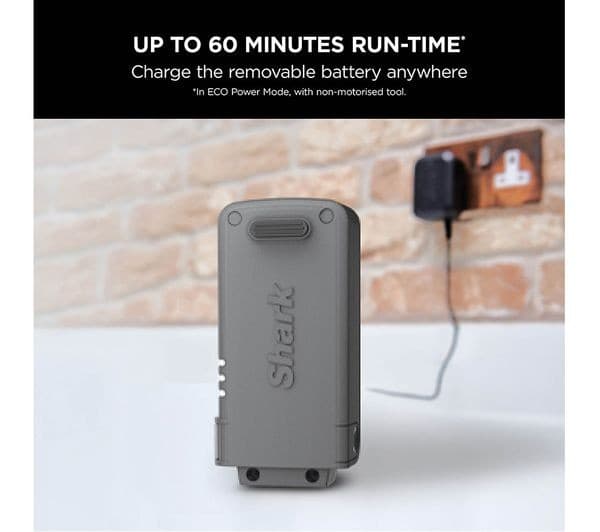 Shark IZ300UKT Cordless Vacuum Black & Red - Image 7