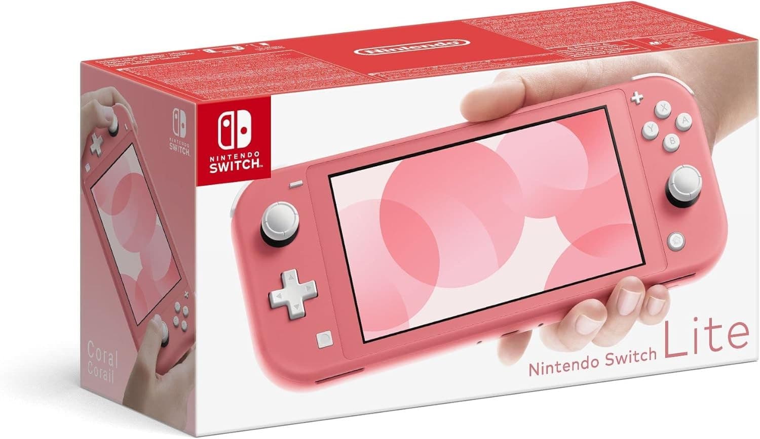 Nintendo Switch Lite Gaming Console 32GB Pink
