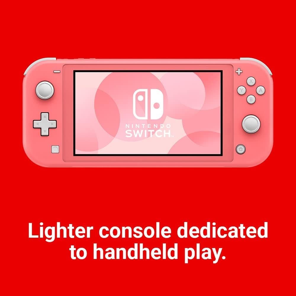 Nintendo Switch Lite Gaming Console 32GB Pink - Image 2