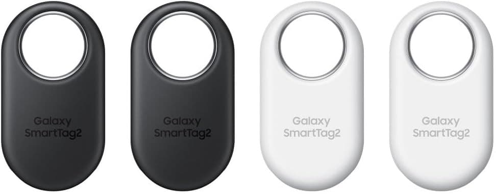 Samsung Galaxy SmartTag2 4-Pack White and Black