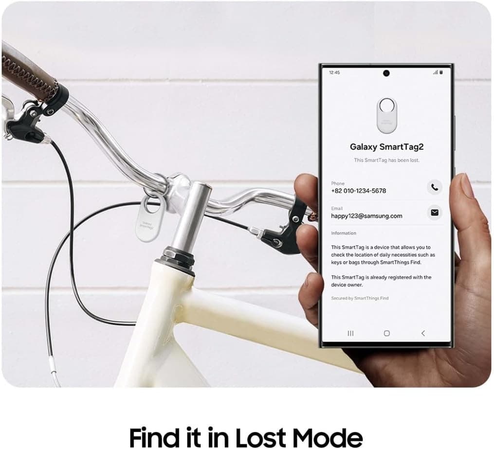 Samsung Galaxy SmartTag2 4-Pack White and Black - Image 5