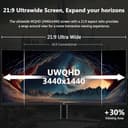 Z-Edge UG34 34" UWQHD 165Hz Gaming Monitor Black thumbnail 10