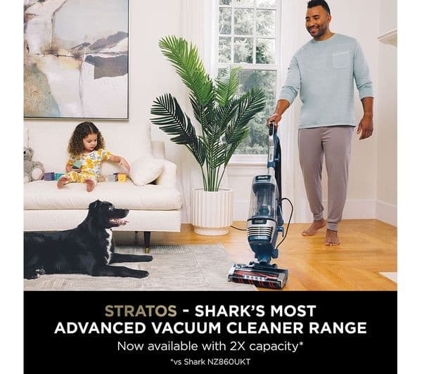 Shark AZ3000UKT Stratos XL Upright Vacuum Blue - Image 5