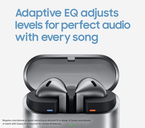 Samsung Galaxy Buds3 Wireless Earbuds Silver - Image 7