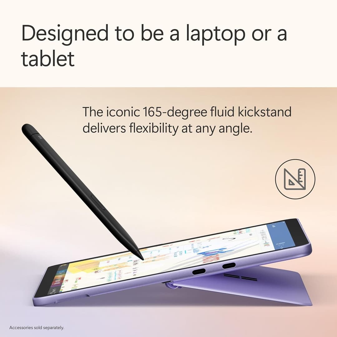 Microsoft Surface Pro 2-in-1 Touchscreen Snapdragon X Plus 16GB 512GB Violet - Image 8