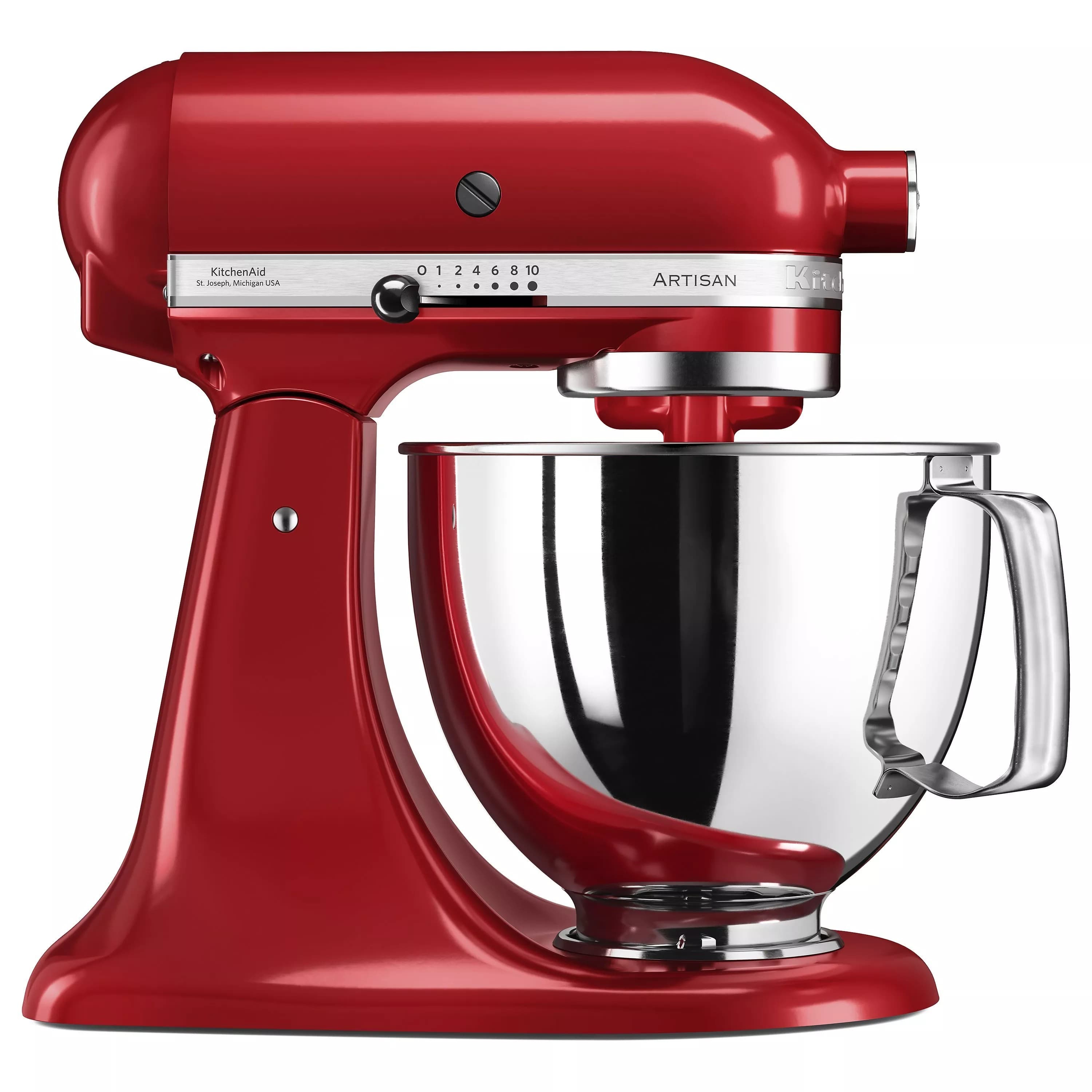 KitchenAid Artisan 4.8L Stand Mixer Red