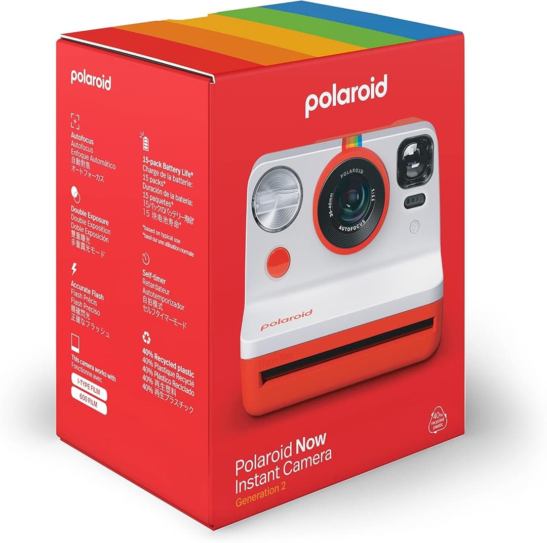 Polaroid Now Gen 2 Instant Camera Red - Image 10