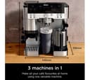 Ninja Luxe Cafe ES601UK Bean to Cup Coffee Machine Silver & Black thumbnail 2
