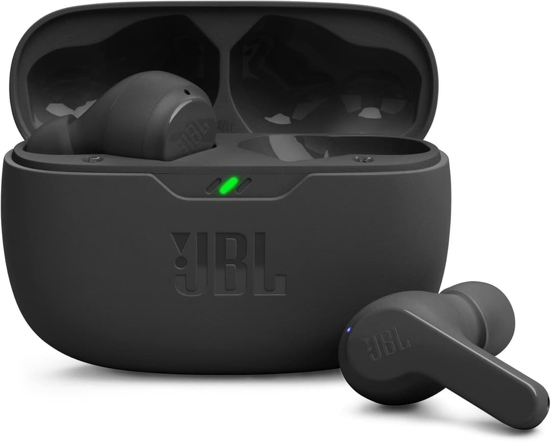 JBL Wave Beam Wireless Earbuds Black - Image 1
