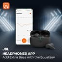 JBL Wave Beam Wireless Earbuds Black thumbnail 4