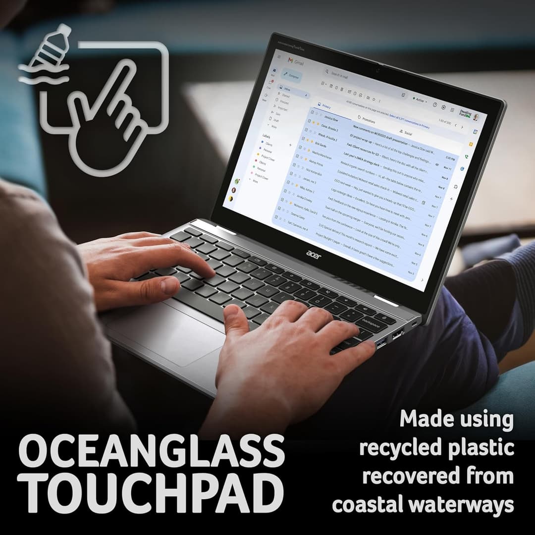 Acer Chromebook Spin 312 Intel N100 4GB 128GB Silver - Image 4