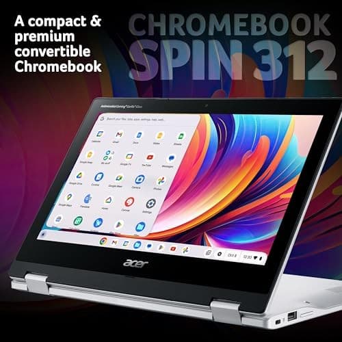 Acer Chromebook Spin 312 Intel N100 4GB 128GB Silver - Image 10