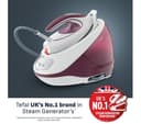 TEFAL Express Protect SV9201 Steam Generator Iron - White & Burgundy thumbnail 2