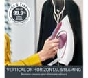 TEFAL Express Protect SV9201 Steam Generator Iron - White & Burgundy thumbnail 9