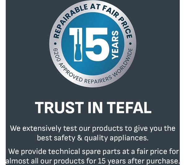 TEFAL Express Protect SV9201 Steam Generator Iron - White & Burgundy - Image 10