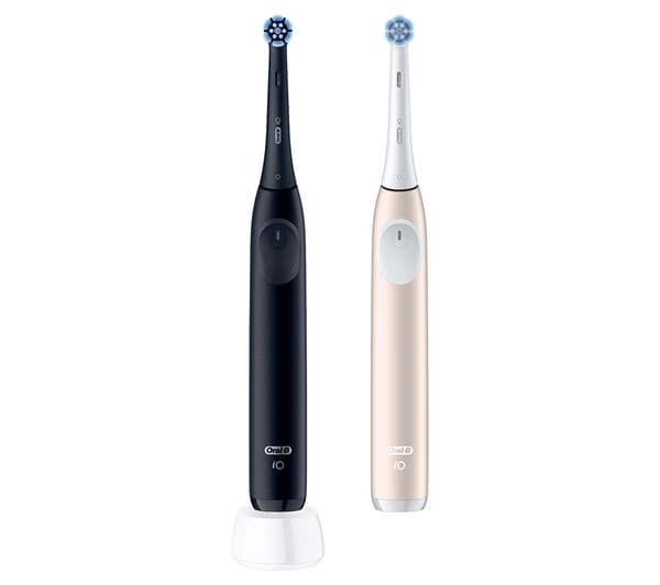 Oral-B iO2 Electric Toothbrush Duo Pack Night Black/Pink - Image 8