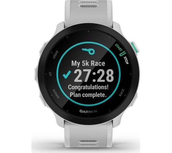 Garmin Forerunner 55 GPS Smartwatch Whitestone - Image 2