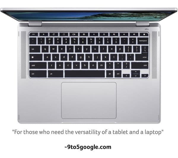 Acer Chromebook Spin 314 Intel Celeron N4500 4GB 64GB Silver - Image 4