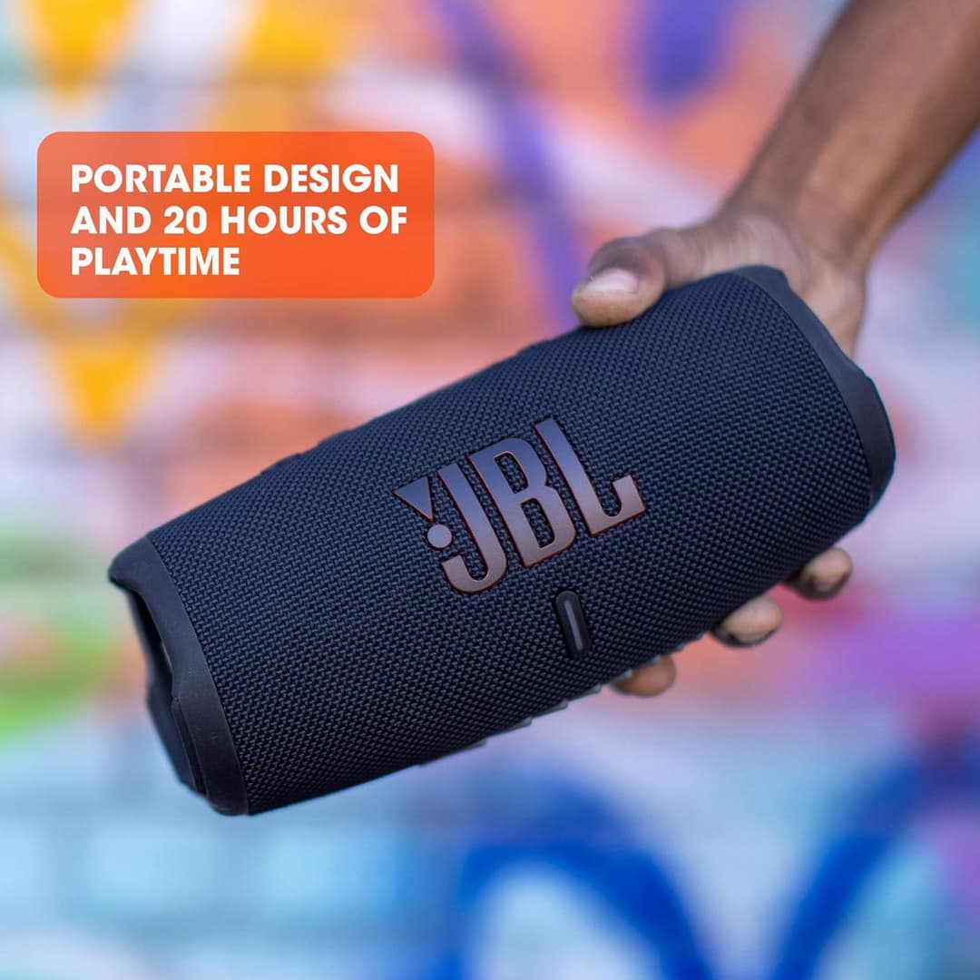 JBL Charge 5 Bluetooth Speaker Red - Image 8