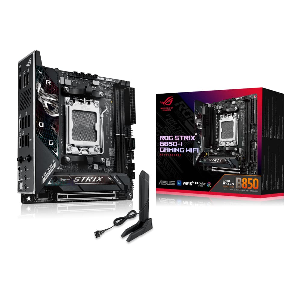 ASUS ROG STRIX B850-I GAMING WiFi AM5 DDR5 PCIe 5.0 Mini-ITX Motherboard - Image 8