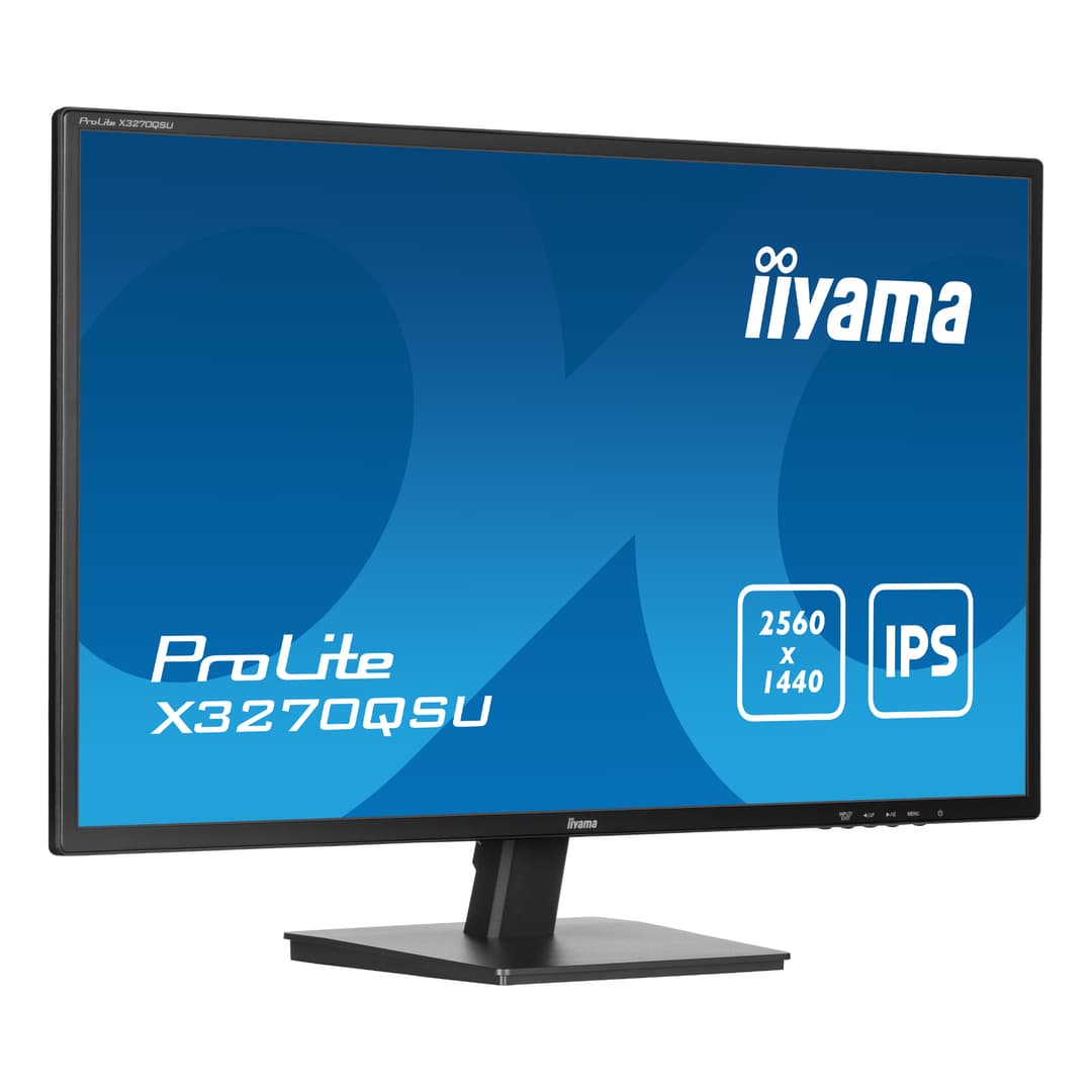 iiyama ProLite X3270QSU 32" IPS Quad HD 100Hz Monitor with Speakers - Image 2