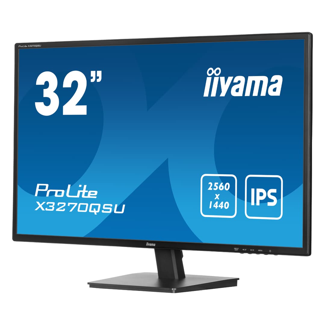 iiyama ProLite X3270QSU 32" IPS Quad HD 100Hz Monitor with Speakers - Image 3