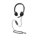 Microsoft Modern USB C Wired Headset Noise Reduction Boom Mic Black - I6N-00001 thumbnail 9
