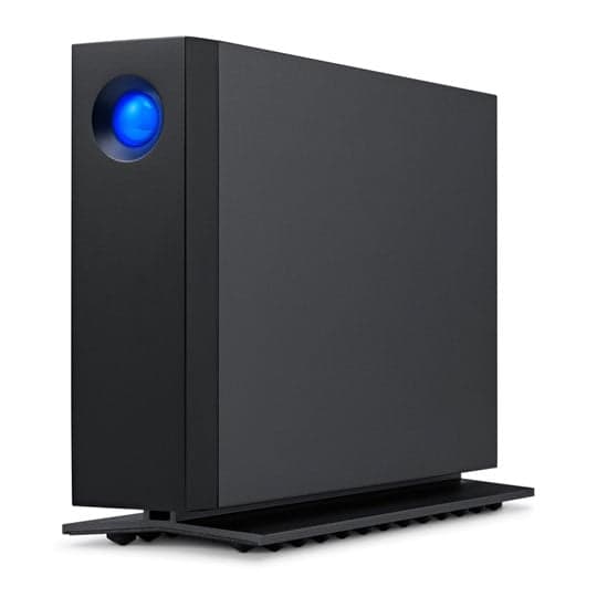LaCie d2 Professional 10TB External Desktop Hard Drive USB-C Black