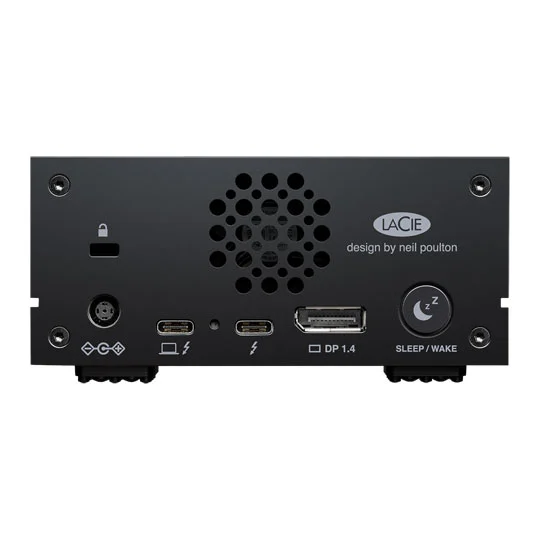 LaCie 1big Dock 8TB External Hard Drive Thunderbolt 3 Black - Image 4