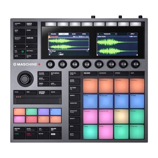Native Instruments MASCHINE+ Standalone Production Groovebox Beat Machine 16 Pads Wi-Fi - Image 2
