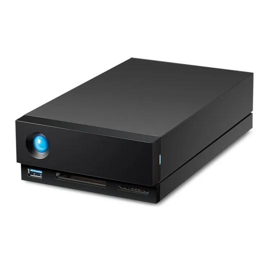 LaCie 1big Dock 10TB External Hard Drive Thunderbolt 3 Black (STHS10000800) - Image 2
