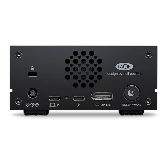 LaCie 1big Dock 10TB External Hard Drive Thunderbolt 3 Black (STHS10000800) - Image 3