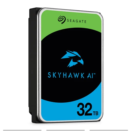 Seagate SkyHawk AI 32TB Surveillance HDD 7200RPM 512MB Cache SATA III 3.5" ST32000VE000